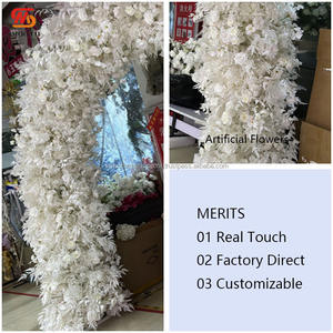 SMOOTH Artificial Flower Circle <b>Arch</b> Flowers Decoration Round <b>Wedding</b> Half Circle <b>Arch</b> Artificial Flower for <b>Wedding</b> - Product Image 3