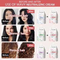 Crème Définissante pour Boucles OEM/ODM, Protection Contre la Chaleur, Lotion Permanente Longue Durée pour Cheveux Bouclés