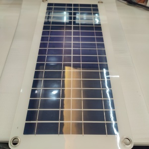 Kit de panel solar flexible de 18V 10W con pinza de cocodrilo y cargador para coche - Product Image 3