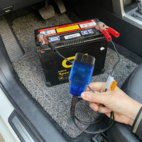 Conector de ECU para Automóvil 2026, Herramienta de Salvamemoria de Batería y ECU, Enchufe Eléctrico de Emergencia, Salvamemoria OBD2, Muestra Voltaje y Corriente