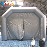 De auto barato inflable de cabina de pintura de coche portátil spray de bronceado booth horno para móvil coches