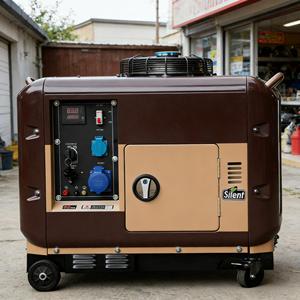 เครื่องกำเนิดไฟฟ้าดีเซลแบบเงียบพิเศษ 20KW แบบพกพา พร้อมระบบสตาร์ทอัตโนมัติ สตาร์ทระยะไกล ATS โครงสร้างทองแดงทั้งหมดเพื่อพลังงานที่เชื่อถือได้ - Product Image 1