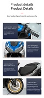 Scooter à essence 150cc NVX 4 temps, scooter à essence automatique avec moteur sans balais, cyclomoteur EPA pour adultes avec système de frein à disque
