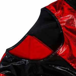 4ourcostumes Halloween - Costumes de Clown Maléfique à Carreaux Noirs et Rouges - Vente Flash - Déguisement de Clown pour Femme - Idéal pour Carnaval et Fêtes - Product Image 5