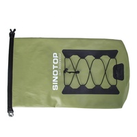 Sac à dos étanche SINOTOP pour la navigation de plaisance et le kayak, sac à dos étanche en bâche pour l'extérieur, sac à dos étanche lourd