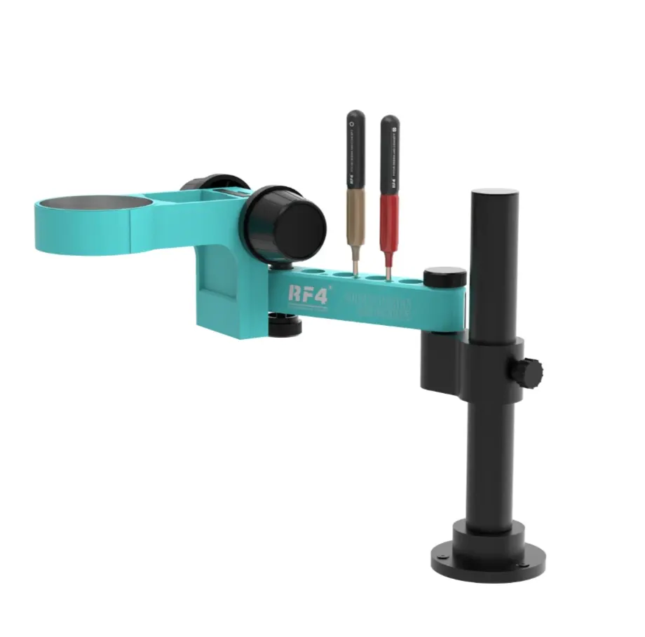 Rf4 Fo19 Microscoop Metalen Swing Arm Universele Telescopische 360 Graad Enkele Arm Kan Vast Te Stellen Onderhoud Detectie Beugel