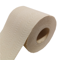 Papier toilette écologique en bagasse ou en bambou, rouleau de papier toilette bon marché pour la salle de bain
