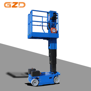 Plateforme <span class=keywords><strong>de</strong></span> travail télescopique industrielle GZD 1060 kg, hauteur <span class=keywords><strong>de</strong></span> levage <span class=keywords><strong>de</strong></span> 6 m, puissance <span class=keywords><strong>de</strong></span> 1,3 kW, tables élévatrices pour applications polyvalentes - Product Image 1