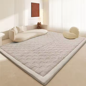 Alfombra gruesa de estilo japonés, alfombra suave anticaída para dormitorio, ventana de la bahía, alfombra <span class=keywords><strong>Tatami</strong></span> para gatear para niños de gran tamaño - Product Image 1
