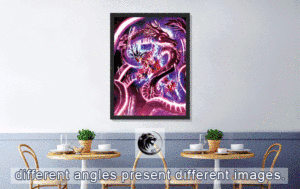 Póster 3D de Anime Personalizado al por Mayor, Póster 3D de Dragon Ball Z, <span class=keywords><strong>Goku</strong></span>, Wukong, Vegeta, Frieza, Póster Lenticular 3D de Anime, Imágenes 3D - Product Image 6