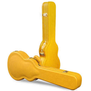 Crush Velvet Leather Instrument Bass Guitar Case Le S <span class=keywords><strong>Paul</strong></span> étui rigide en bois pour <span class=keywords><strong>guitare</strong></span> électrique - Product Image 2
