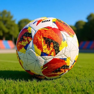 Ballons de football en PU cousus à la machine, style identique pour la Coupe d'Europe et autres matchs de ligues, tailles 4 et <span class=keywords><strong>5</strong></span>, directement de l'usine. - Product Image 1