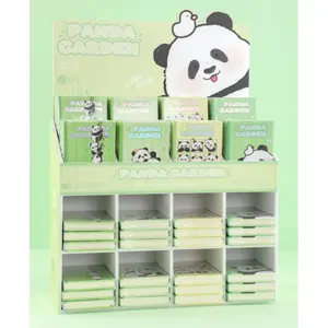 Panda küçük kitap A7 cep kitabı yüksek görünümlü Mini defter taşınabilir not defteri ekran standı ile birlikte gelir