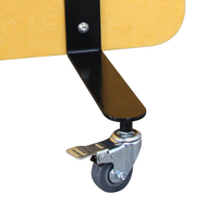 Panneaux acoustiques insonorisés en feutre PET en polyester Cloison de bureau enveloppée de tissu Écrans acoustiques portables Diviseurs de pièce