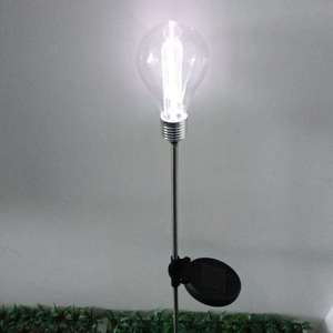 Luces solares para jardín, bombilla LED, estaca para exteriores, impermeables, con función de encendido y apagado automático, para decoración de patio y jardín. - Product Image 2