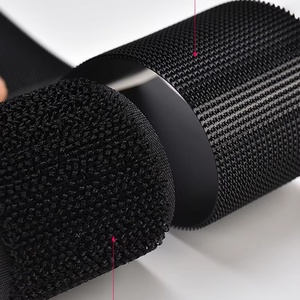 Velcros multi-usages écologiques de 20 mm, personnalisables en noir ou blanc, ruban adhésif à crochets et boucles à forte adhérence, rouleaux en nylon - Product Image 4
