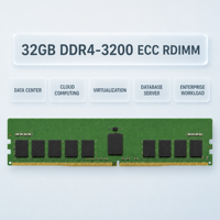 Memori Server M393A4G40BB3-CWE 32GB DDR4 3200 ECC RDIMM PC4-25600R 288 Pin 1Rx4 Platform Cloud Pasokan OEM