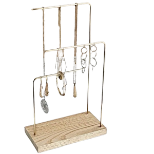 Présentoir de bijoux très durable pour les pièces maîtresses et les salles d'exposition finies en argent brillant à la maison avec des couleurs et des tailles personnalisées - Product Image 6