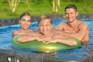 Bestway 561ka <span class=keywords><strong>2025</strong></span> New Arrival hình chữ nhật gia đình trên mặt đất hồ bơi với PVC thang và Bộ lọc-tốt nhất Bộ phụ kiện - Product Image 3