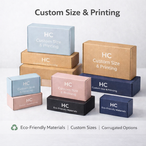 Caja de Correo para Suero Esencial para el Cuidado de la Piel, Caja de Correo Corrugada, Caja de Correo para Set de Regalo con Flauta E, Caja de Correo para Cosméticos con Impresión Personalizada - Product Image 4