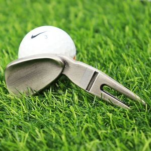 Outil <span class=keywords><strong>de</strong></span> divot <span class=keywords><strong>de</strong></span> golf Offre Spéciale placage d'alliage <span class=keywords><strong>de</strong></span> fourche verte pour la réparation <span class=keywords><strong>de</strong></span> gazon sur le terrain <span class=keywords><strong>de</strong></span> golf - Product Image 4