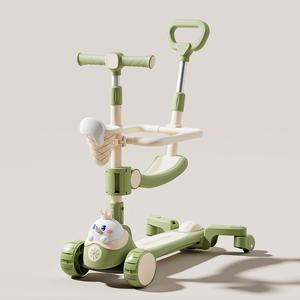 <span class=keywords><strong>Trottinette</strong></span> multifonctionnelle 4 en 1 en plastique pour enfants, pliable, populaire, avec <span class=keywords><strong>roues</strong></span> en PU - Product Image 4