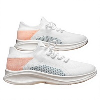 Chaussures de course respirantes personnalisées pour l'été, chaussures pour hommes et femmes, chaussures décontractées tendance, chaussures de sport en tissu uni