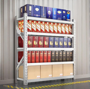 Estanterías de Almacén Universales Ajustables, Sólidas y Fáciles de Instalar, para Almacenamiento de Mercancías a Granel en Fábricas y Supermercados - Product Image 3