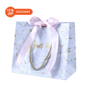 Sac en papier kraft avec motifs <span class=keywords><strong>marbre</strong></span>, produit de luxe personnalisé, de marque, petit sac en papier kraft rose noir, pour cadeau artisanal shopping - Product Image 2