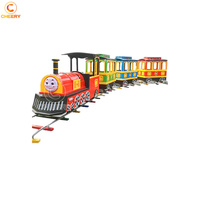 Attractions Fairground Rides Thomas Style Track Train Enfants Amusement électrique Ride on Train Jeux personnalisés pour enfants Parc intérieur
