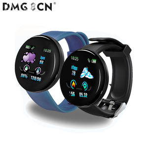 D18 Smart Horloge Mannen Vrouwen Bloeddruk Ronde Smartwatch Waterdichte Sport Slimme Horloge Fitness Tracker Voor Android Ios - Product Image 1