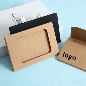 Factory Direct Customizable Free Design Recycled Kraft <b>Paper</b> Window Box Minimalist Ideal for Handmade Craft Packaging - Product Image 1