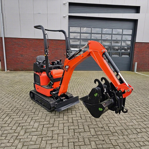 Kubota Mini Excavator U10-56 Orange Hydraulic Controls <b>Seat</b> Cab Operator View 270KG Over 50000 Hours - Product Image 1