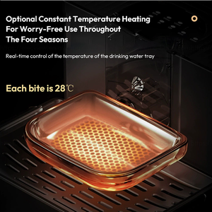 Fontaine d'eau Elecpet pour animaux de compagnie Séparation des eaux usées Auto-recharge Basculement 4.5L Sans fil 4800mAh Abreuvoir en plastique intelligent pour chats chiens - Product Image 4