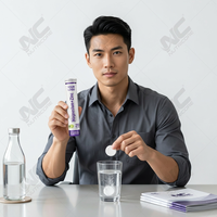 Approvisionnement direct usine : Complément de santé pour adultes Nutricore naturel – Comprimés effervescents Magnésium + Zinc pour le métabolisme et les muscles