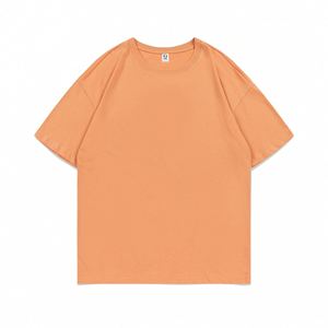 Design Cotton T-shirt Wholesale Men's and Women's High Quality Blank T-shirt Design Customization - Product Image 5