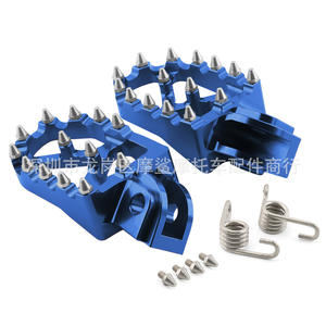 Pedales con púas CNC antideslizantes para KTM SX EXC XC TC TE, modificación de motocicleta, azul, naranja - Product Image 3