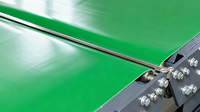 Focus Machinery, fabricant de bandes transporteuses en PVC en forme de U personnalisables, bandes transporteuses en caoutchouc, système de convoyage horizontal