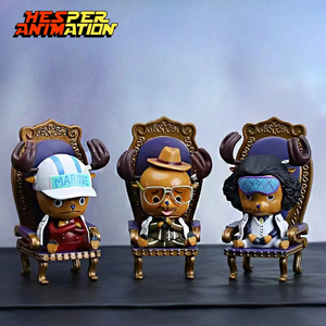 ฟิกเกอร์การ์ตูนเฮสเพอร์ ช็อปเปอร์ นาวี สามนายพล บอร์ซาลิโน อาโอกิจิ เซ็นโกคุ ท่านั่งบนเก้าอี้  โมเดล PVC ของสะสม - Product Image 1