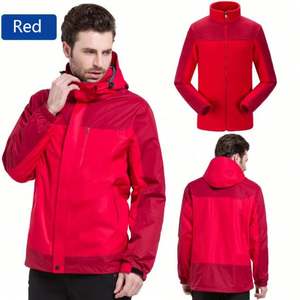 Veste Softshell d'extérieur pour homme, imperméable et coupe-vent, idéale pour le camping et l'escalade, collection automne-hiver - Product Image 3