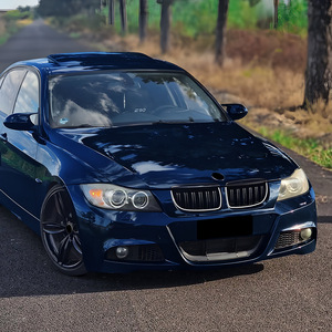 กระจังหน้ารถยนต์ BMW แบบมีไฟ LED สำหรับ E90 E91 ปี 2005 2008 ชุดแต่งกันชนหน้า - Product Image 2