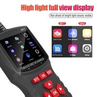 Nueva versión OBD2 y EOBD Auto Car Scanner Lector de código de motor con batería Herramientas de diagnóstico integrales para todos los sistemas