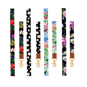 Fabrik Großhandel Custom Logo 2cm bunte Polyester Handy Schlüssel anhänger Handgelenk riemen Lan yards - Product Image 2