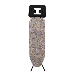 Planche à repasser de voyage STELLA S avec station vapeur pliable en métal, surface en maille à points de silicone et housse de planche à repasser, Turquie - Product Image 1