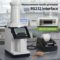 Analizador Digital de Humedad de Granos PM-450, con Pantalla LCD, Rango de 1-40%, Precisión del 0.5%, 56 Tipos de Granos, Medidor de Humedad Portátil