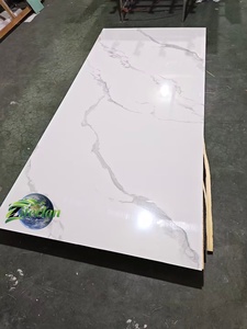 Panneau mural flexible en <span class=keywords><strong>PVC</strong></span> au charbon <span class=keywords><strong>de</strong></span> bambou pour décoration intérieure, étanche, imitation ardoise et marbre en cristal <span class=keywords><strong>de</strong></span> carbone - Product Image 4