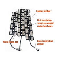 Harnais d'assemblage de barres omnibus CCS personnalisé, connexion de module de batterie FPC, fil de détection de tension BMS 12V-800V, certifié CE, OEM