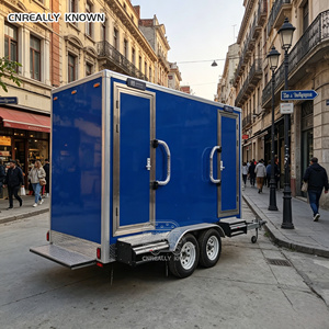 Durable Luxury Mobile Fully Equipped DOT VIN Portable Restroom VIP Toilet <b>Trailer</b> - Product Image 5
