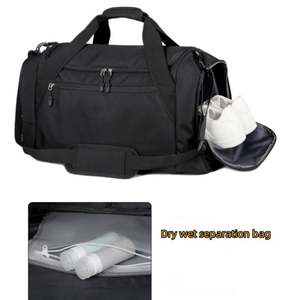 Custom Logo Large Capacity Duffle Bag Zipper Closure Waterproof Oxford <b>for</b> <b>Shoe</b> Space Sports Gym Travel Use <b>for</b> <b>Men</b> Women - Product Image 5