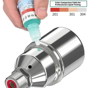 Válvula de bola flotante angular de acero inoxidable, válvula hidráulica automática de control de nivel de agua 1/2 3/4, válvula de cierre impermeable de baja presión - Product Image 4